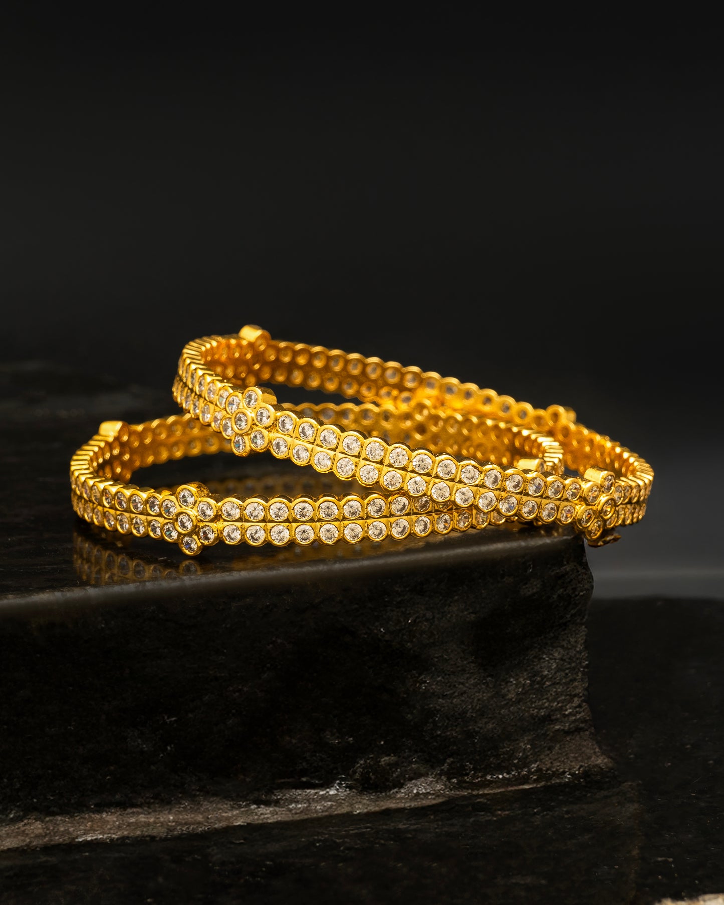 Traditional CZ Bangles