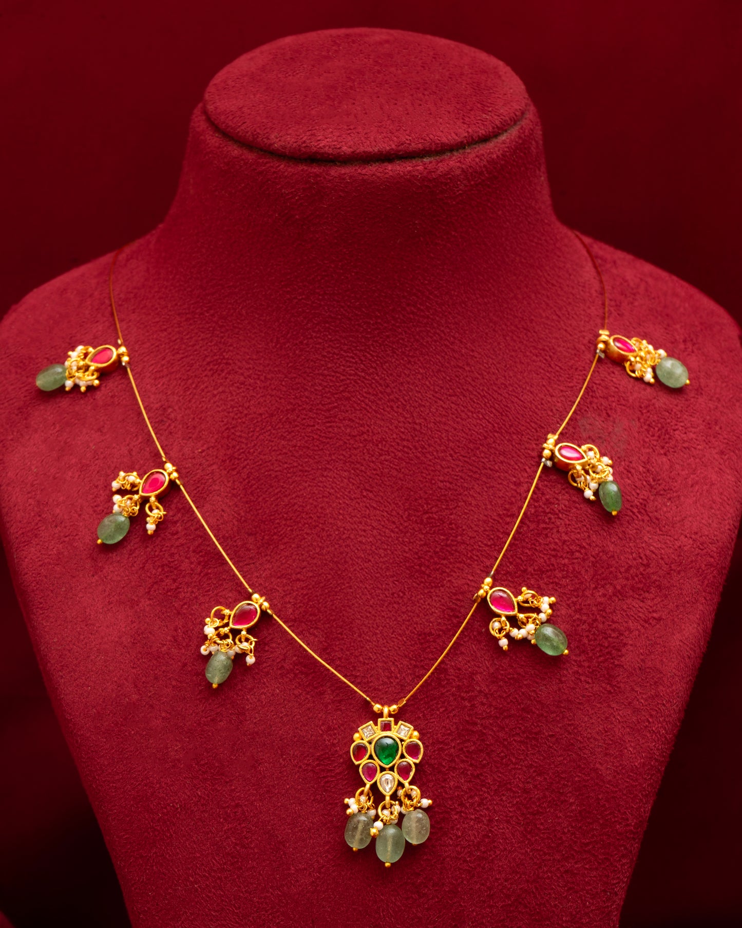 Handmade Jadau Necklace