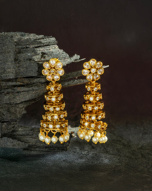 Spiral Jhumka